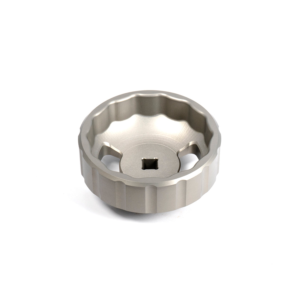 Hard Anodized Billet Aluminum Engine Oil Filter Socket-76mm 14F PPE
