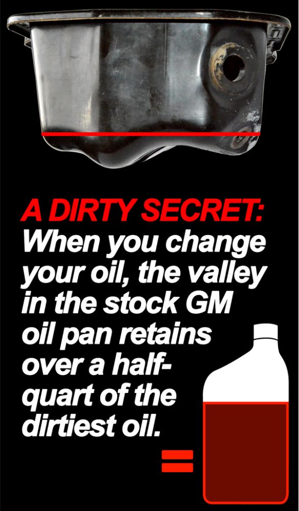 Deep Engine Oil Pan Black 11-16 18 Hole