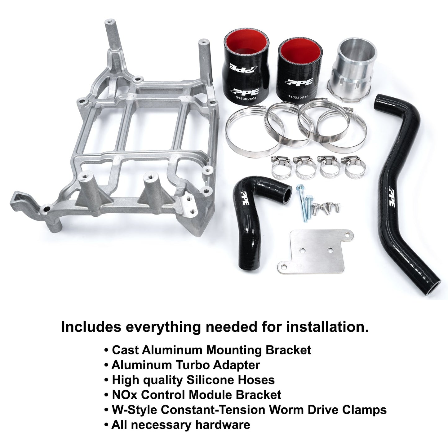 2020-2023 GM 3.0L Duramax LM2, LZO Air-To-Water Intercooler Kit Red PPE Diesel