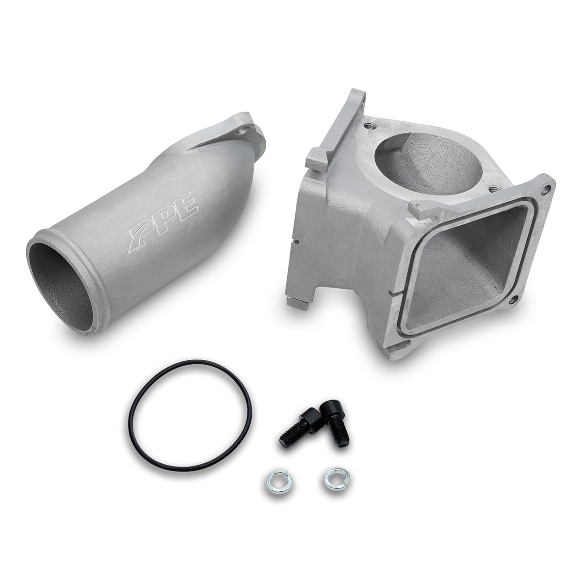 2006-2010 GM 6.6L Duramax Race High-Flow 3 inch Intake Bridge Manifold 2pc Race 06-10 Red PPE Diesel