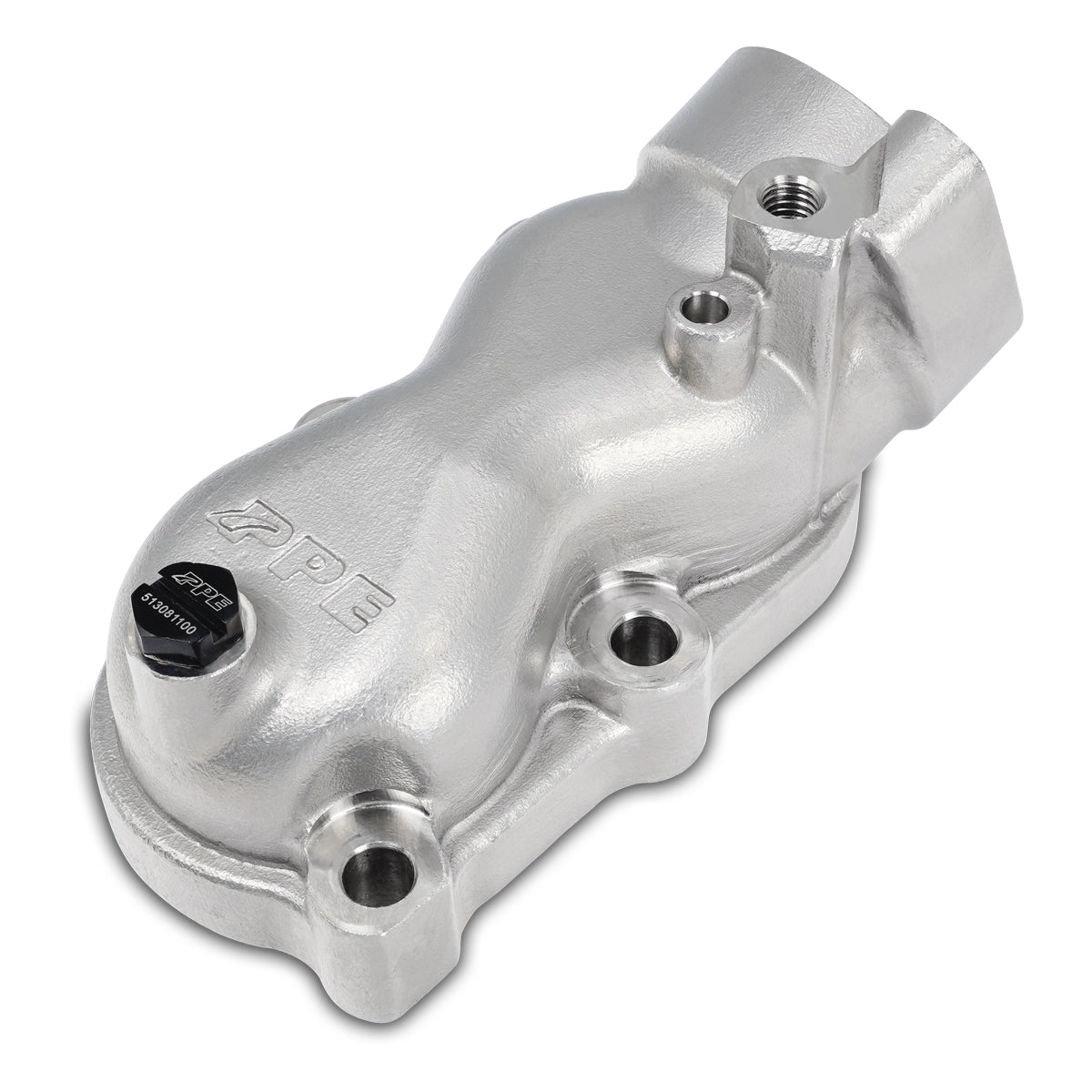2004-2010 GM 6.6L Duramax Thermostat Housing Cover LLY LBZ LMM - Polished
