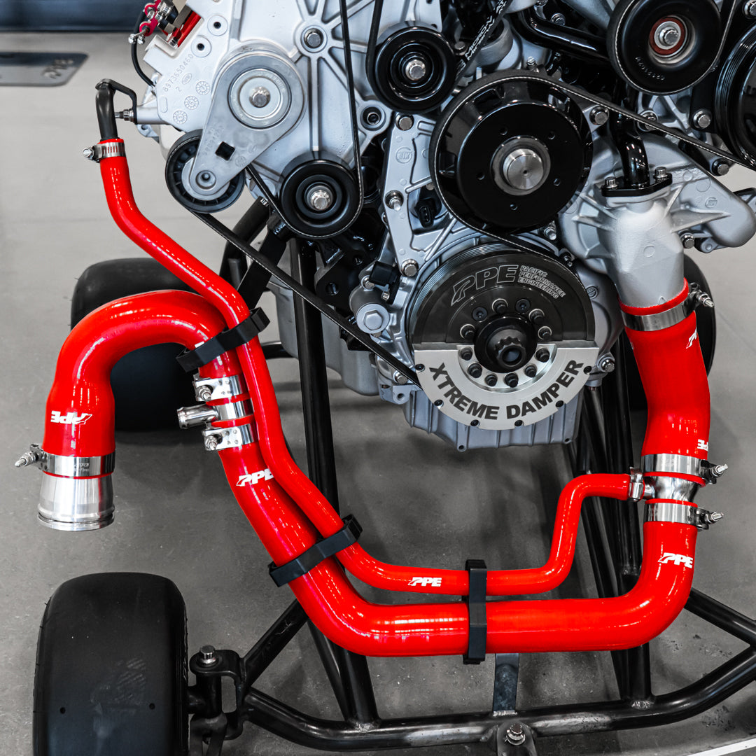 Coolant Hose Kit 06-10 LBZ / LMM Red PPE Diesel