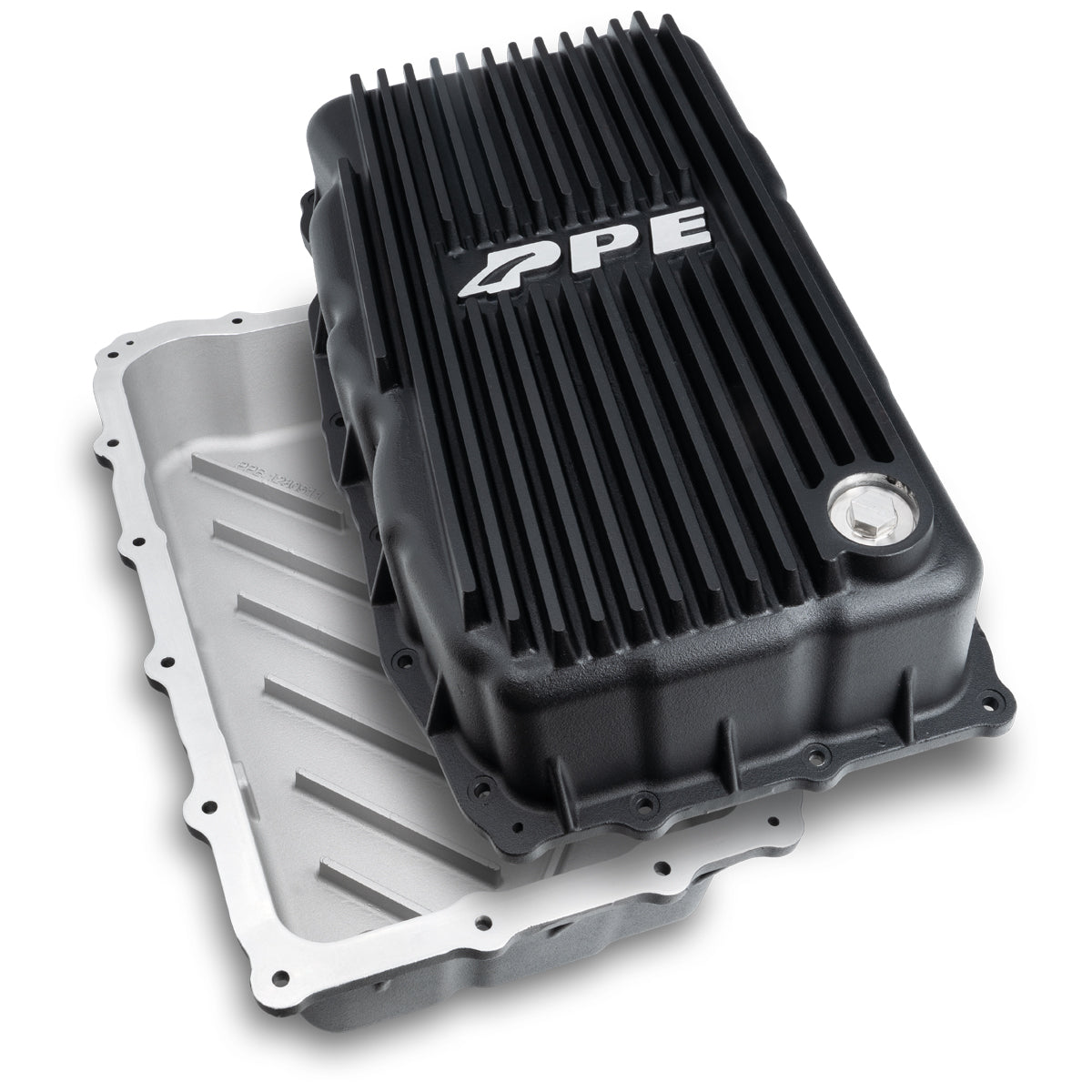 Deep 10L80 Transmission Pan GM 3.0L Duramax 2020-2023 Black
