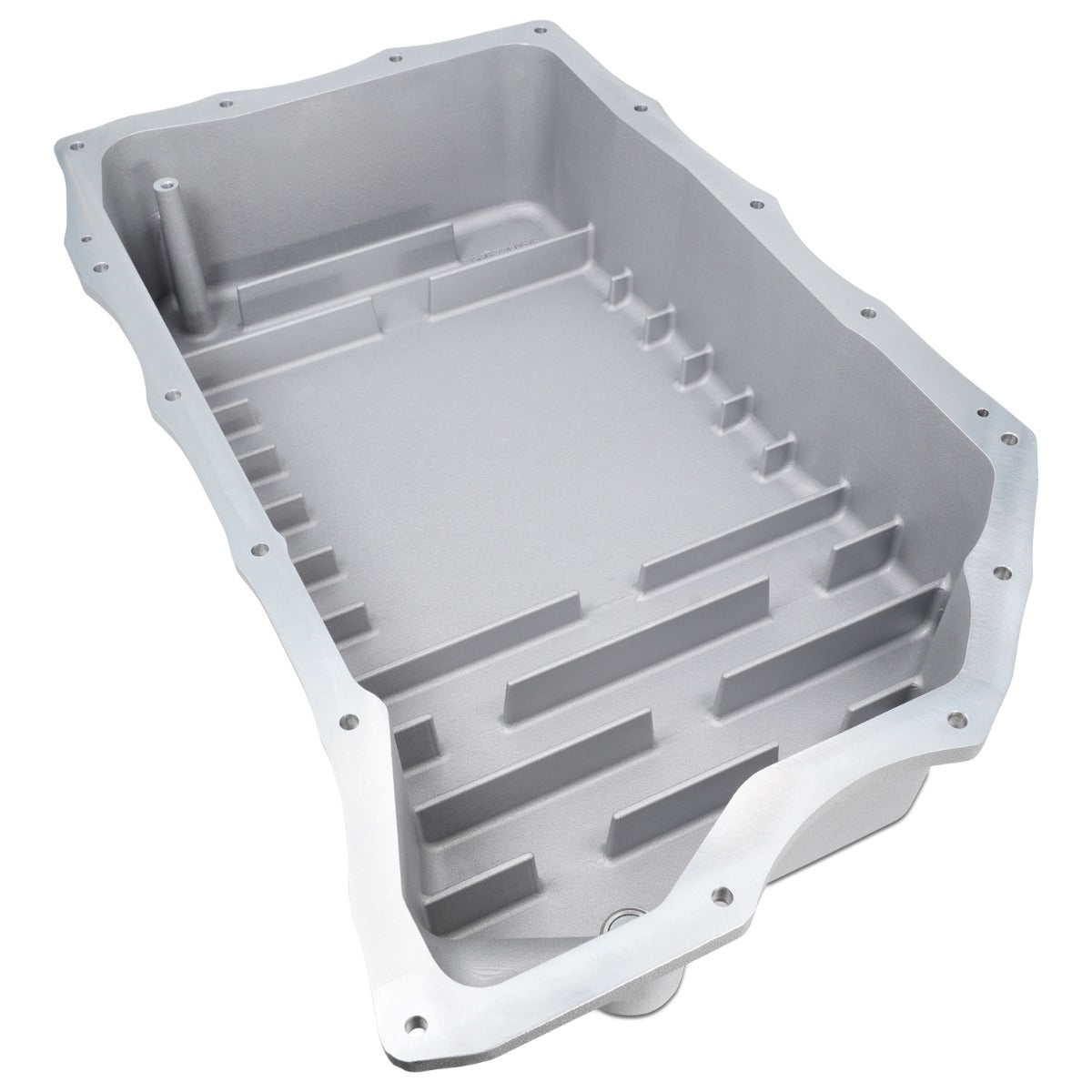 2020-2023 GM 6.6L Duramax w/ 10L1000 Transmission - Heavy-Duty Cast Deep Transmission Pan Brushed