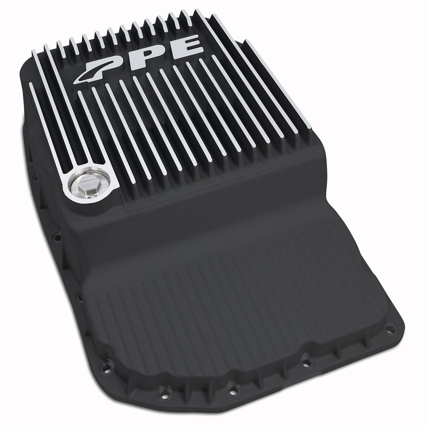 2007-2020 GM w/ 6L80 Heavy-Duty Cast Aluminum Transmission Pan Brushed