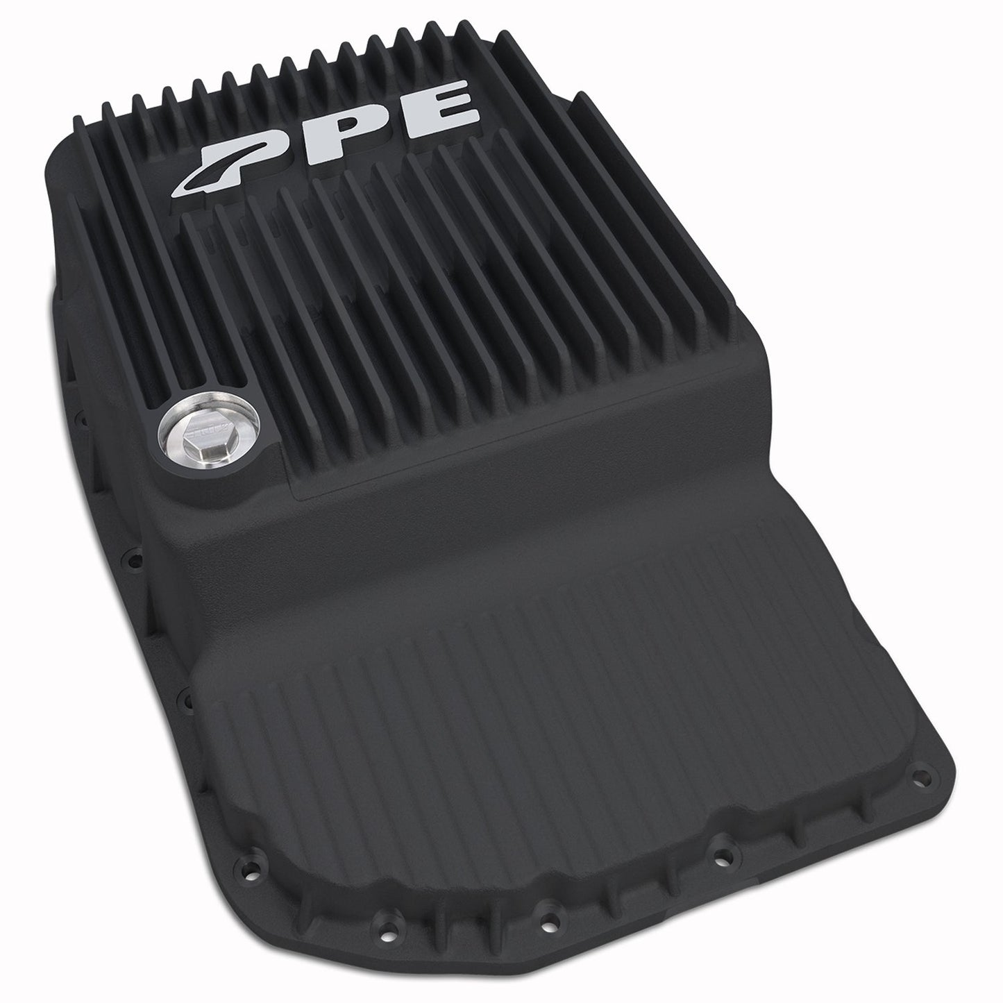2007-2020 GM w/ 6L80 Heavy-Duty Cast Aluminum Transmission Pan Black