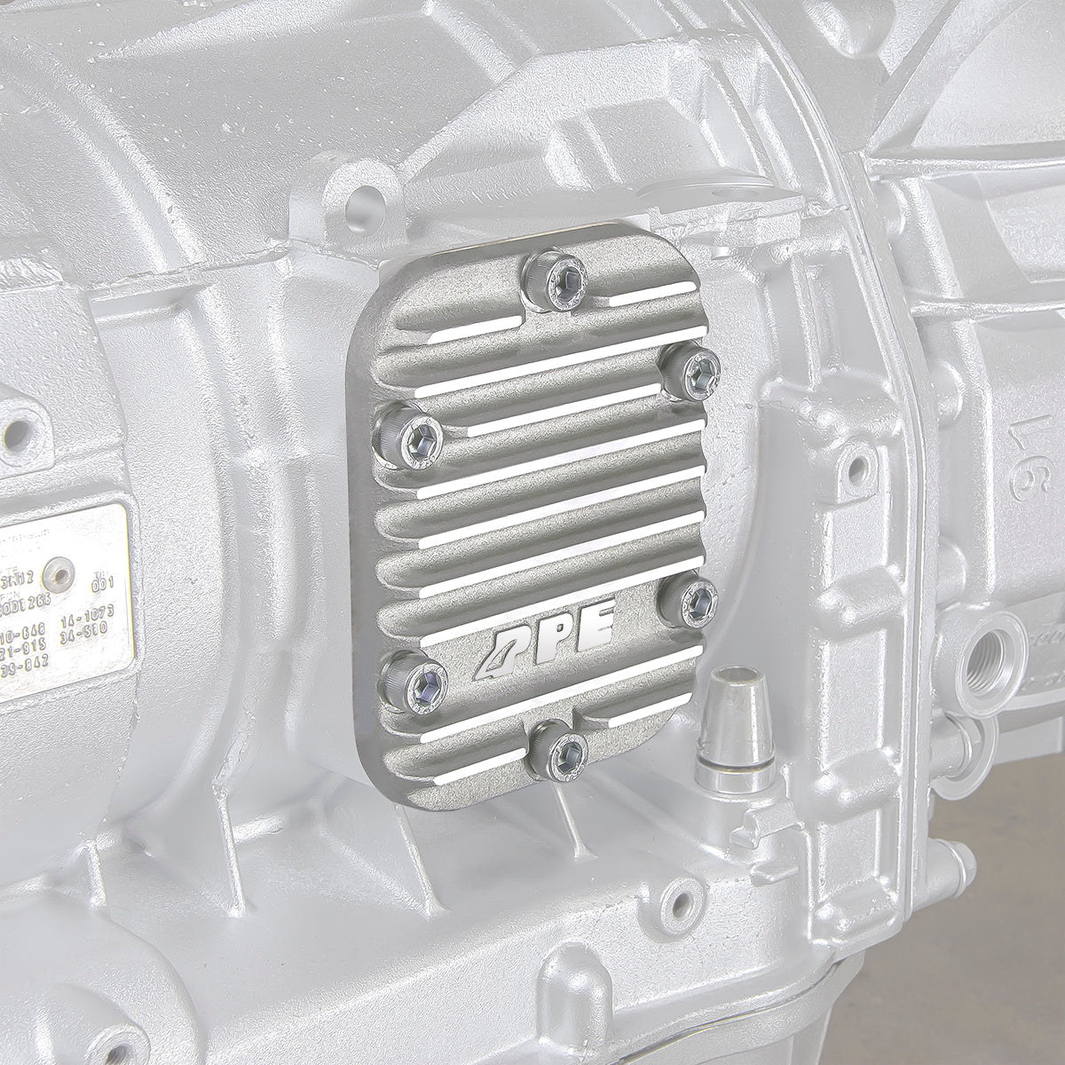 PTO Side Cover 1 Cvr 1 Gasket 6 Bolts black and Brushed