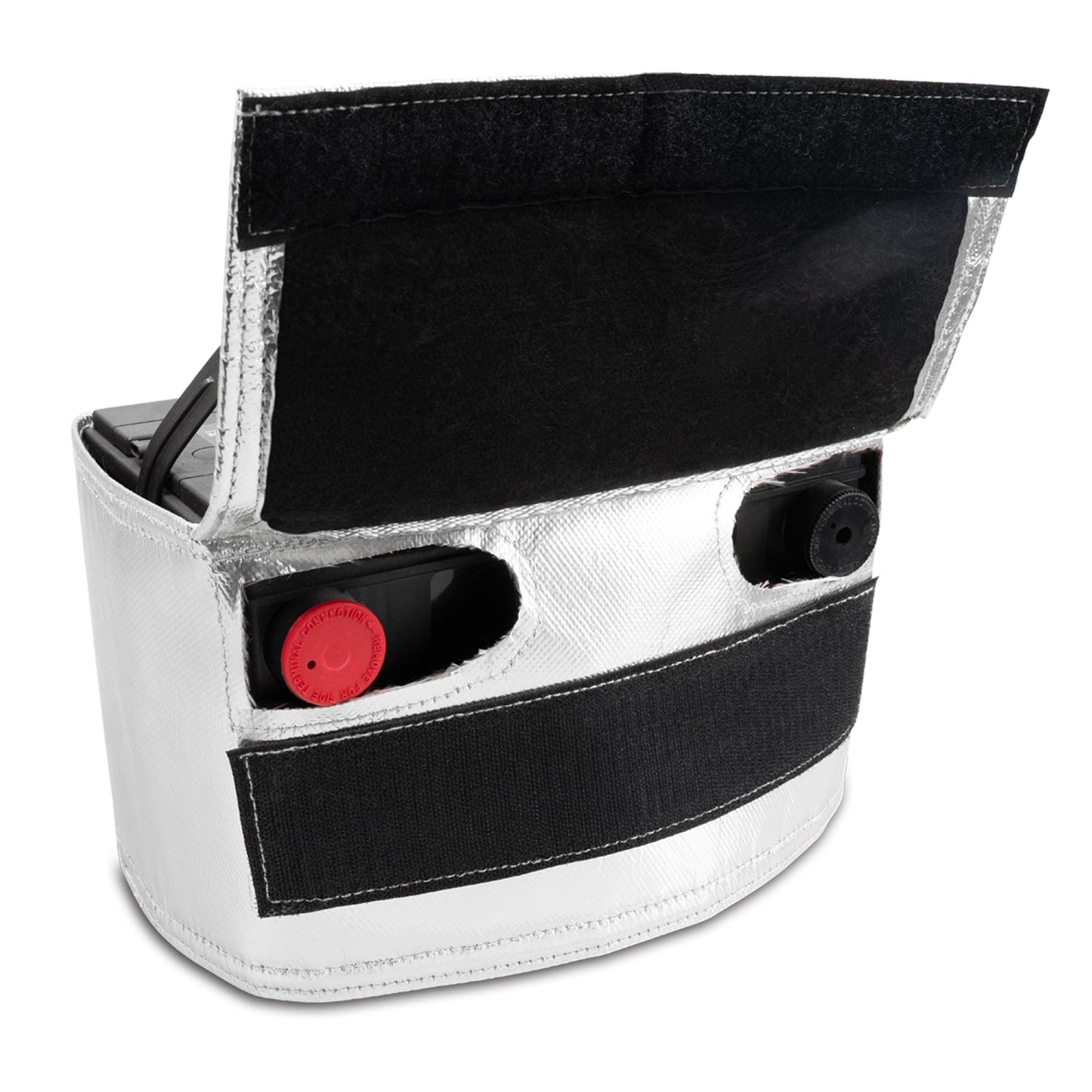 Heat Shield Battery Side Post Silver