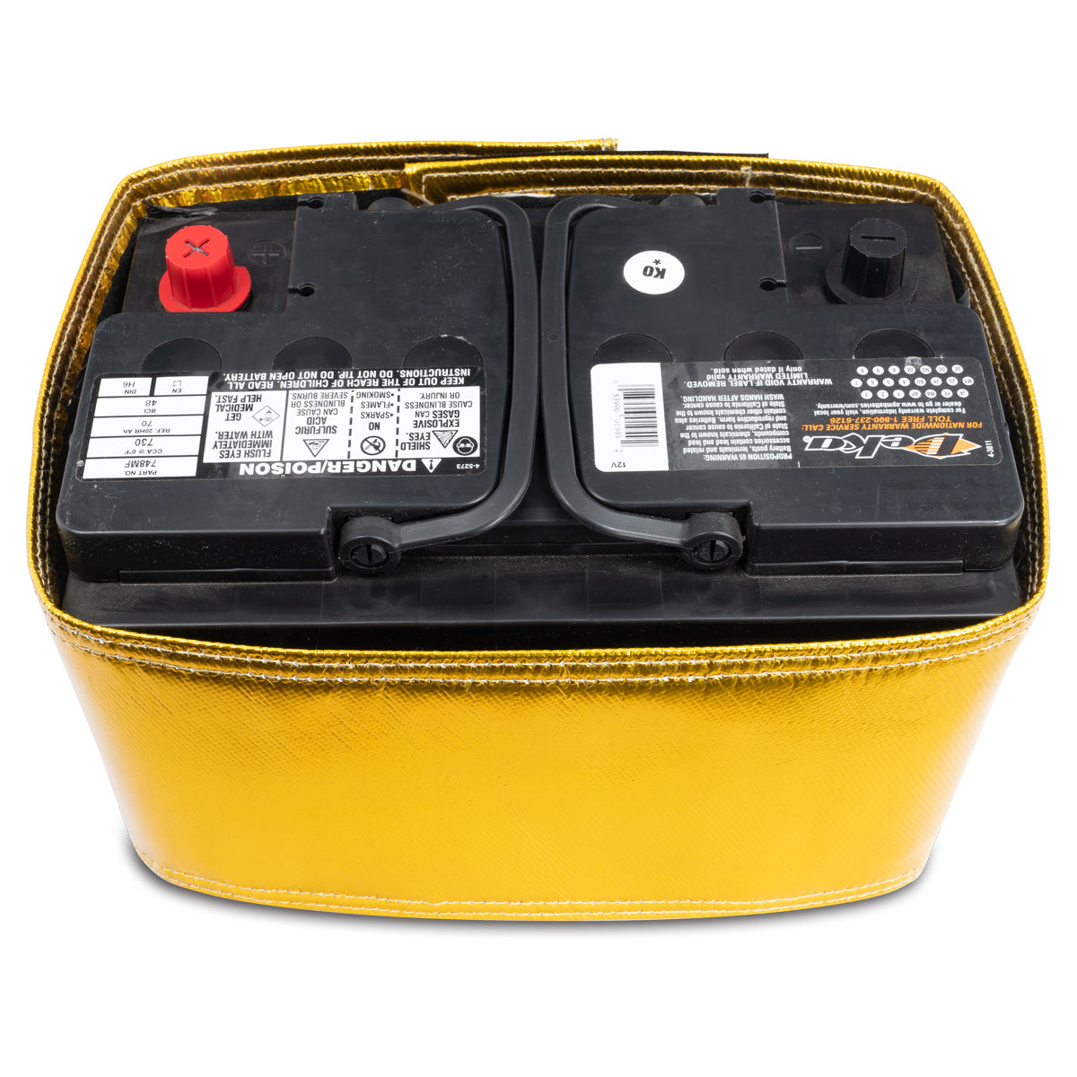 Heat Shield Battery Side Post Gold