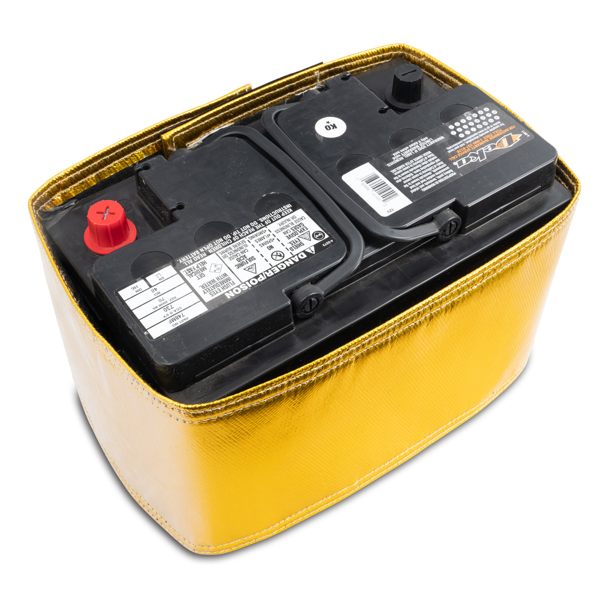 Heat Shield Battery Side Post Gold
