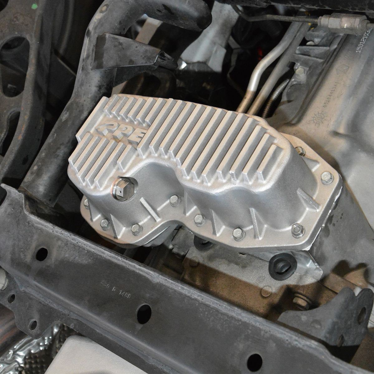 2011-2022 Jeep Grand Cherokee 3.6L Heavy-Duty Cast Aluminum Engine Oil Pan Raw