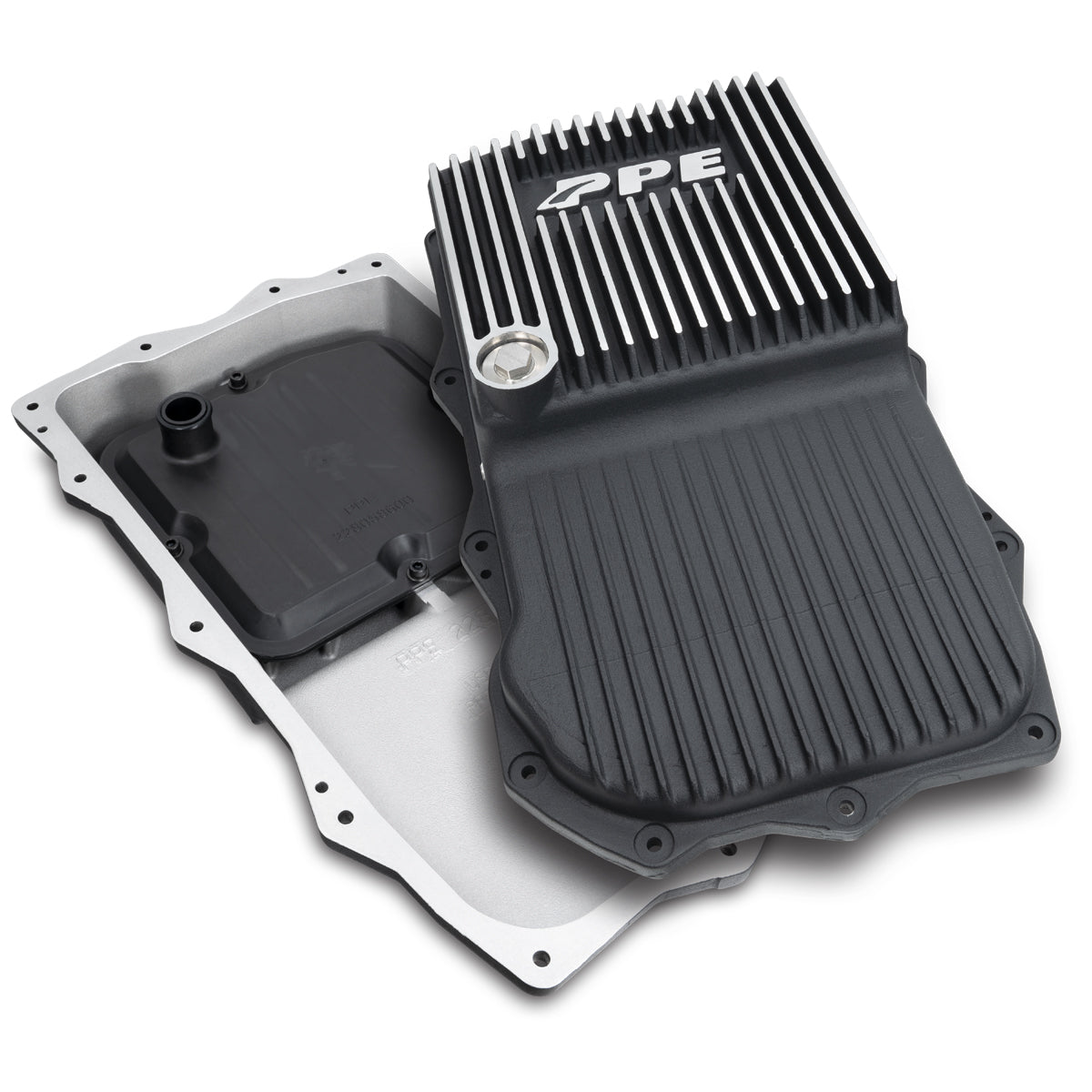 2018-2022 Jeep JL/JT 2.0L/3.0L w/ 850RE Trans Heavy-Duty Cast Aluminum Deep Transmission Pan Brushed