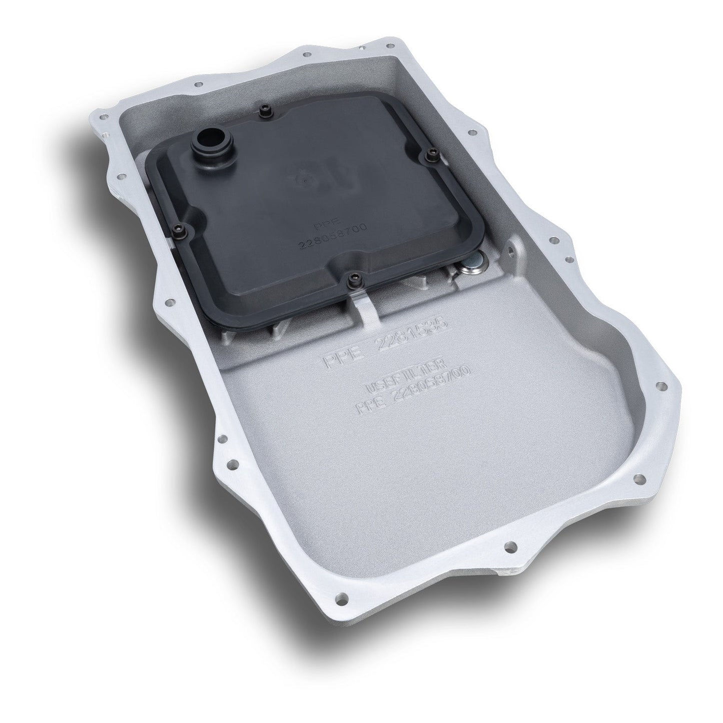 2018-2022 Jeep Wrangler JL/JT w/ 850RE Transmission Heavy-Duty Cast Aluminum Transmission Pan Raw