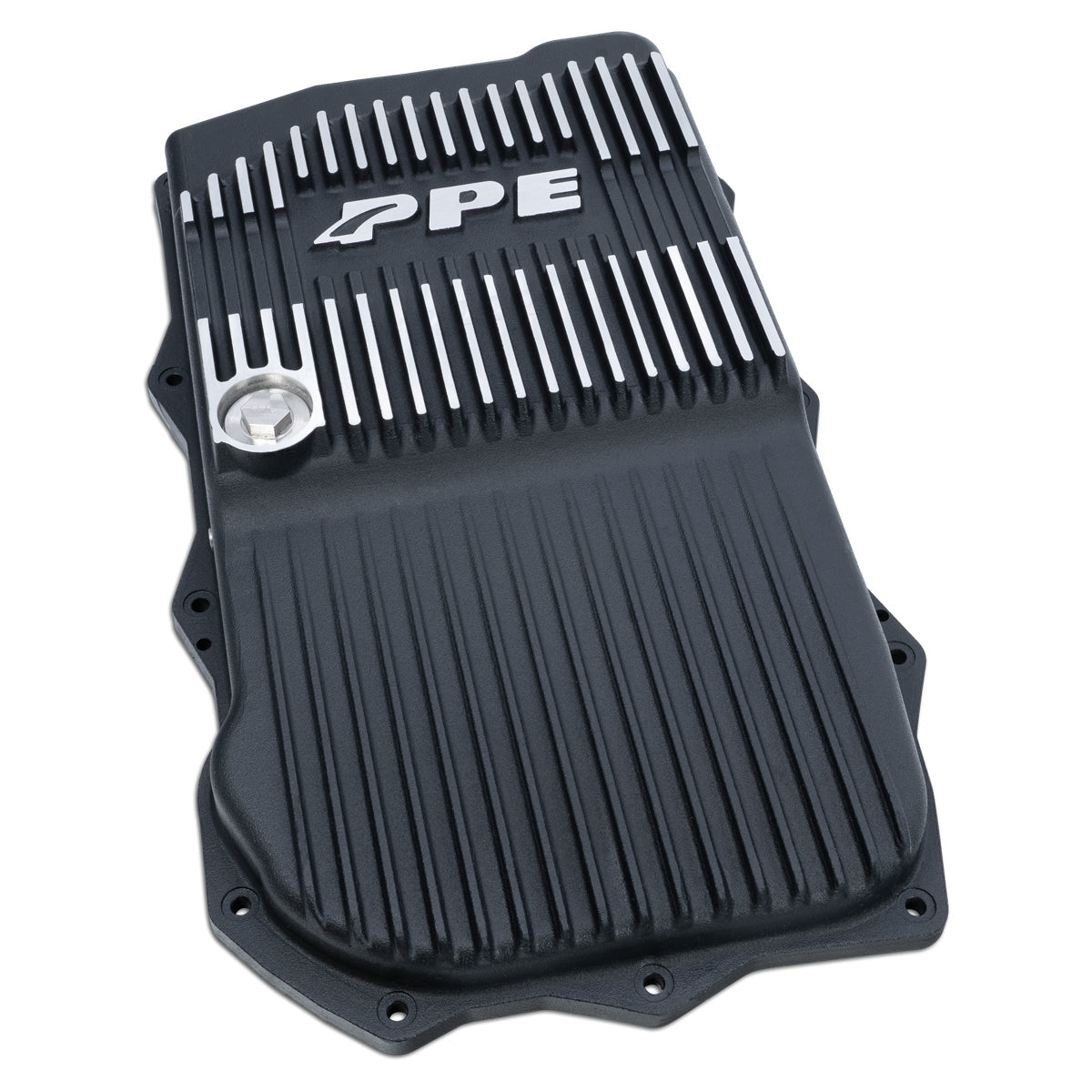 2018-2022 Jeep Wrangler JL/JT w/ 850RE Transmission Heavy-Duty Cast Aluminum Transmission Pan Brushed