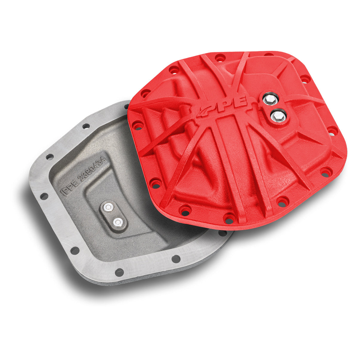 2018-2023 Jeep JL Sport Dana-M186 Heavy-Duty Nodular Iron Front Differential Cover Red