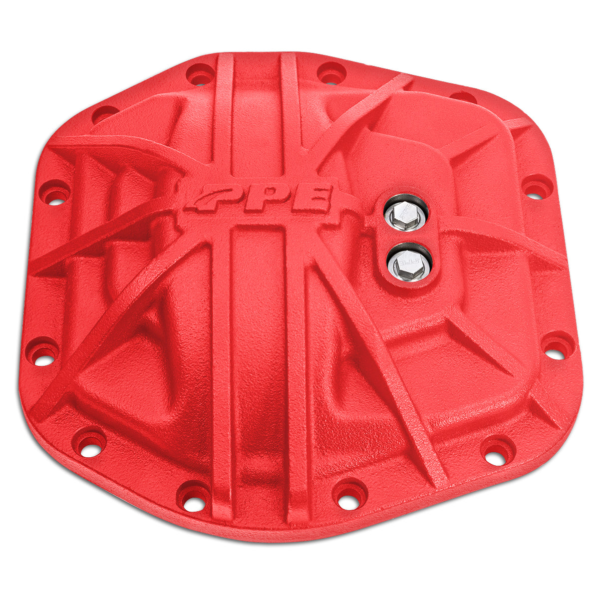 2018-2023 Jeep JL Sport Dana-M186 Heavy-Duty Nodular Iron Front Differential Cover Red