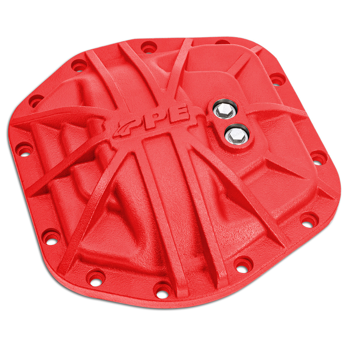 2018-2023 Jeep JL Sport Dana-M186 Heavy-Duty Nodular Iron Front Differential Cover Red