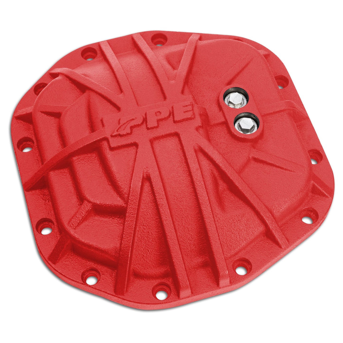 2018-2023 Jeep JL Dana-M200 Heavy-Duty Nodular Iron Rear Differential Cover Red PPE Diesel