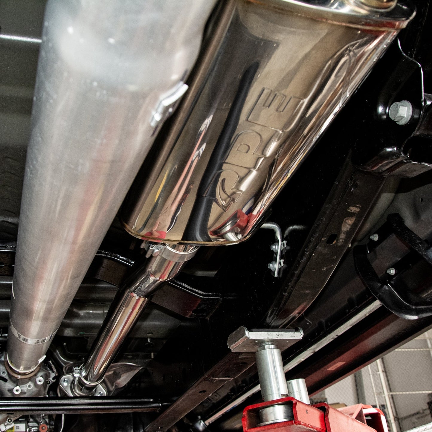 Exhaust Cat Back Ford F150 (2009-2014) Raw Tube Black Tips