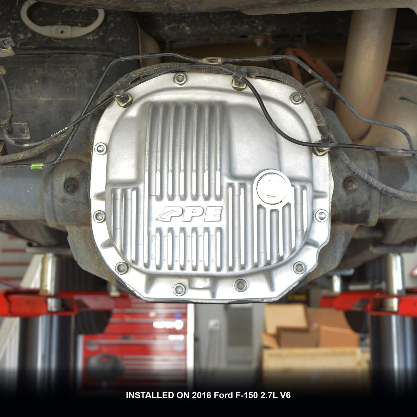 Differential Cover Kit Ford 8.8 Axle 2015+ Raw PPE Diesel