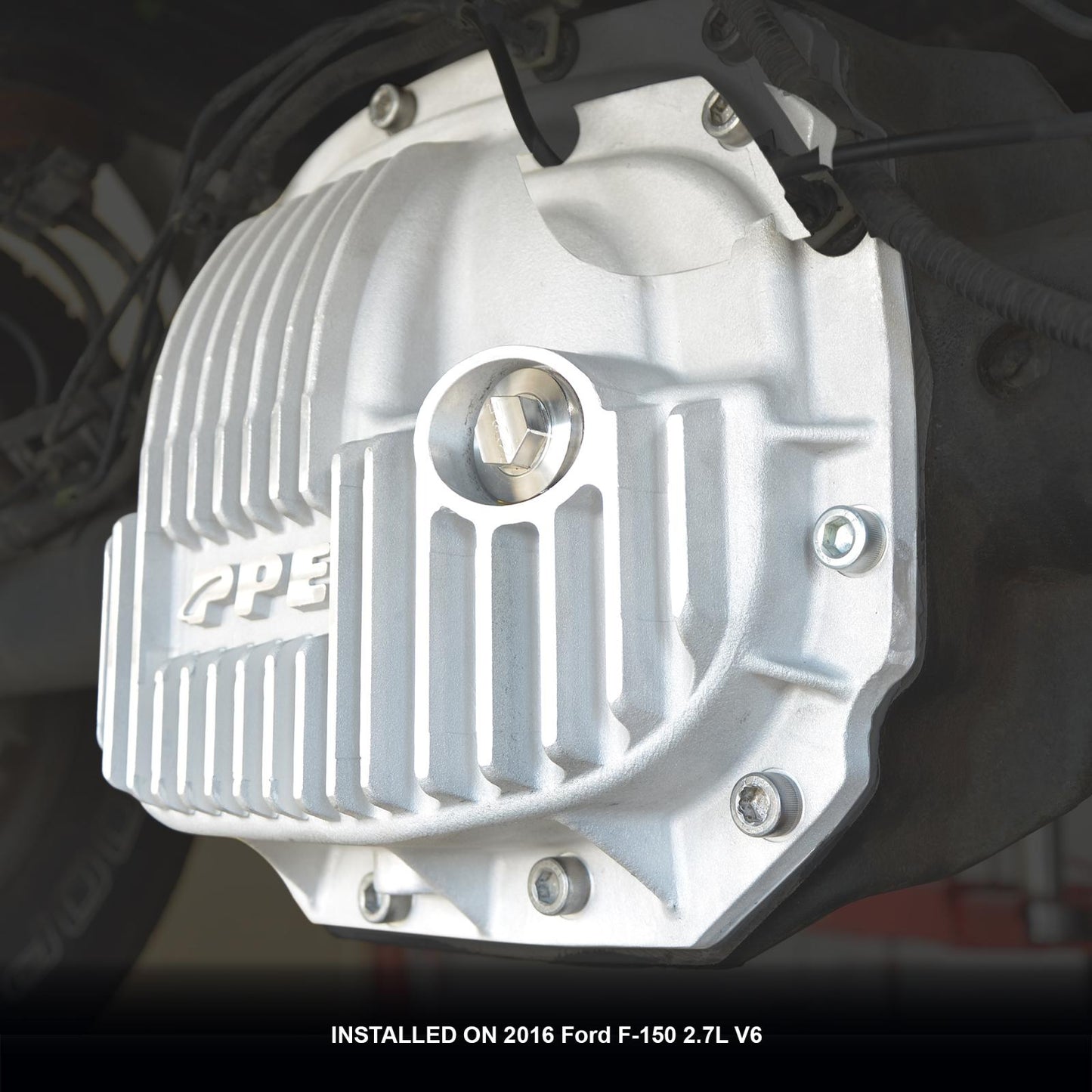 Differential Cover Kit Ford 8.8 Axle 2015+ Raw PPE Diesel