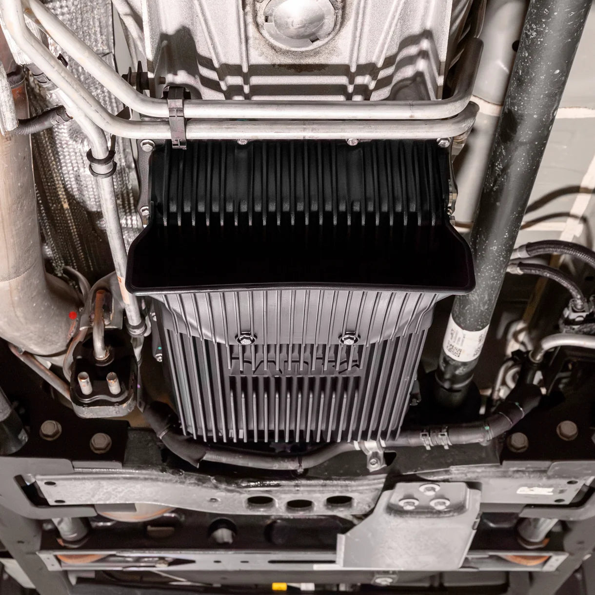 Ram-Air Transmission Pan 2020-2026 Chevy/GMC 2500/3500 6.6L Diesel 35148-B