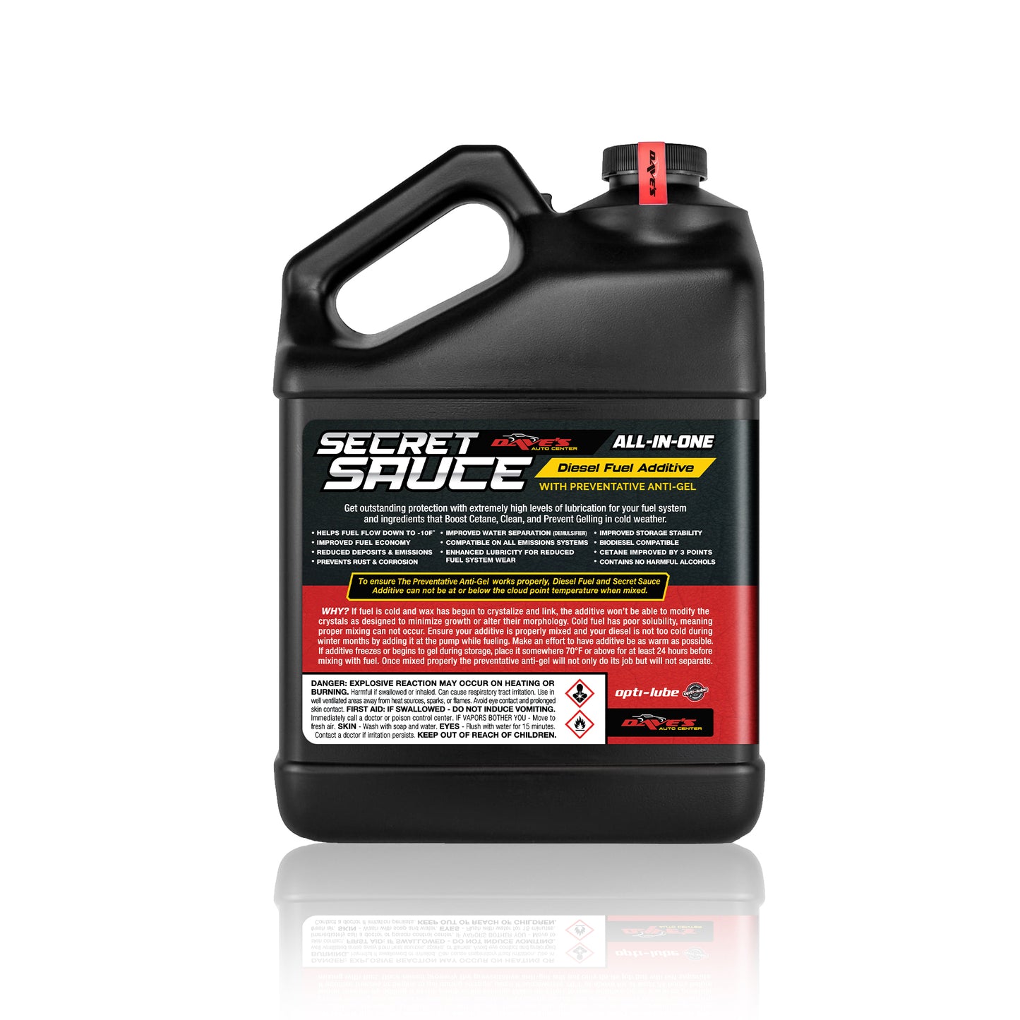 Dave's Secret Sauce Diesel Fuel Additive (Gallon)