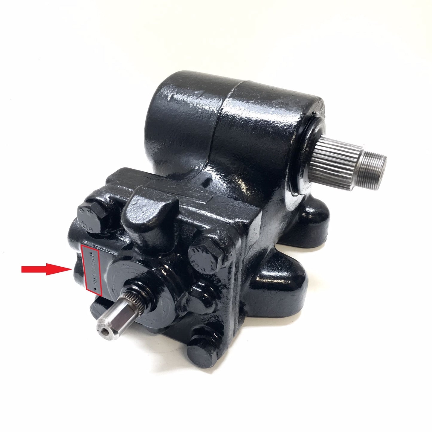 2008-2009 Ford F-350 Pickup Truck with Fatboy Suspension Steering Gear RDH_ZF-8014-955-109
