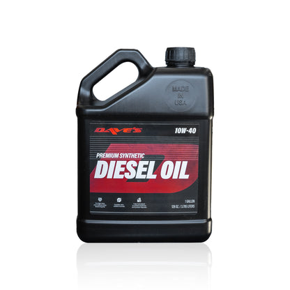 Premium synthetic diesel engine oil 10W-40 (1 gallon)