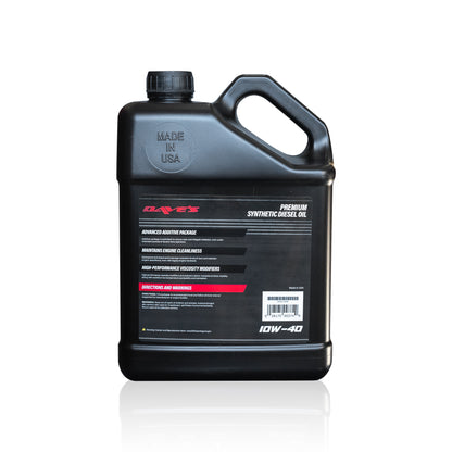 Premium synthetic diesel engine oil 10W-40 (1 gallon)