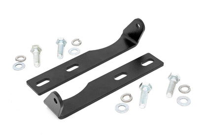 LED Light Kit | Bumper Mount | 20" Chrome Dual Row | White DRL | Jeep Grand Cherokee WK2 (11-20)