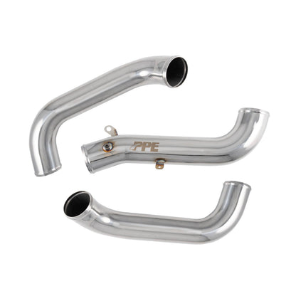 Charge Air Pipe Kit - GM 6.6L Duramax L5P 2017-2019 - Polished Pacific Performance Engineering