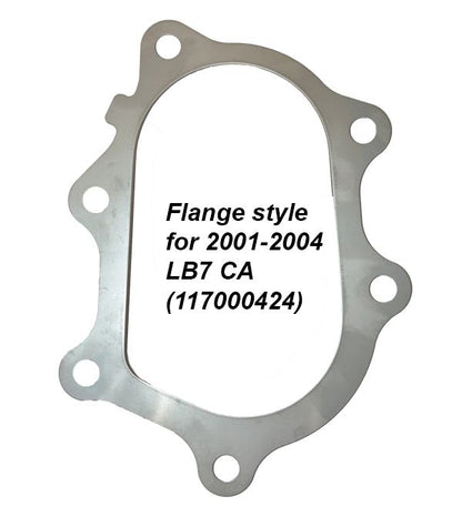3 Inch 304 Stainless Steel Down Pipe LB7 02-04 Ca PPE Diesel