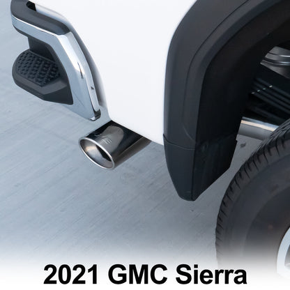 2020+ GM 6.6L Duramax 304 Stainless Steel Four Inch Performance Exhaust Upgrade Polished