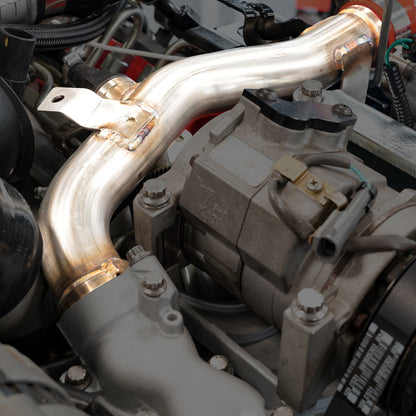 Engine Coolant Return Pipe 2004.5-05 LLY 304SS Polished 
