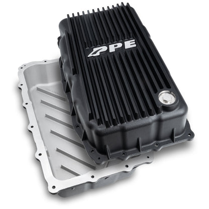 Deep 10L80 Transmission Pan GM 3.0L Duramax 2020-2023 Black