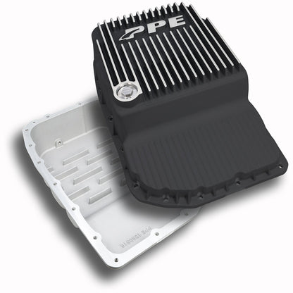 2007-2020 GM w/ 6L80 Heavy-Duty Cast Aluminum Transmission Pan Brushed