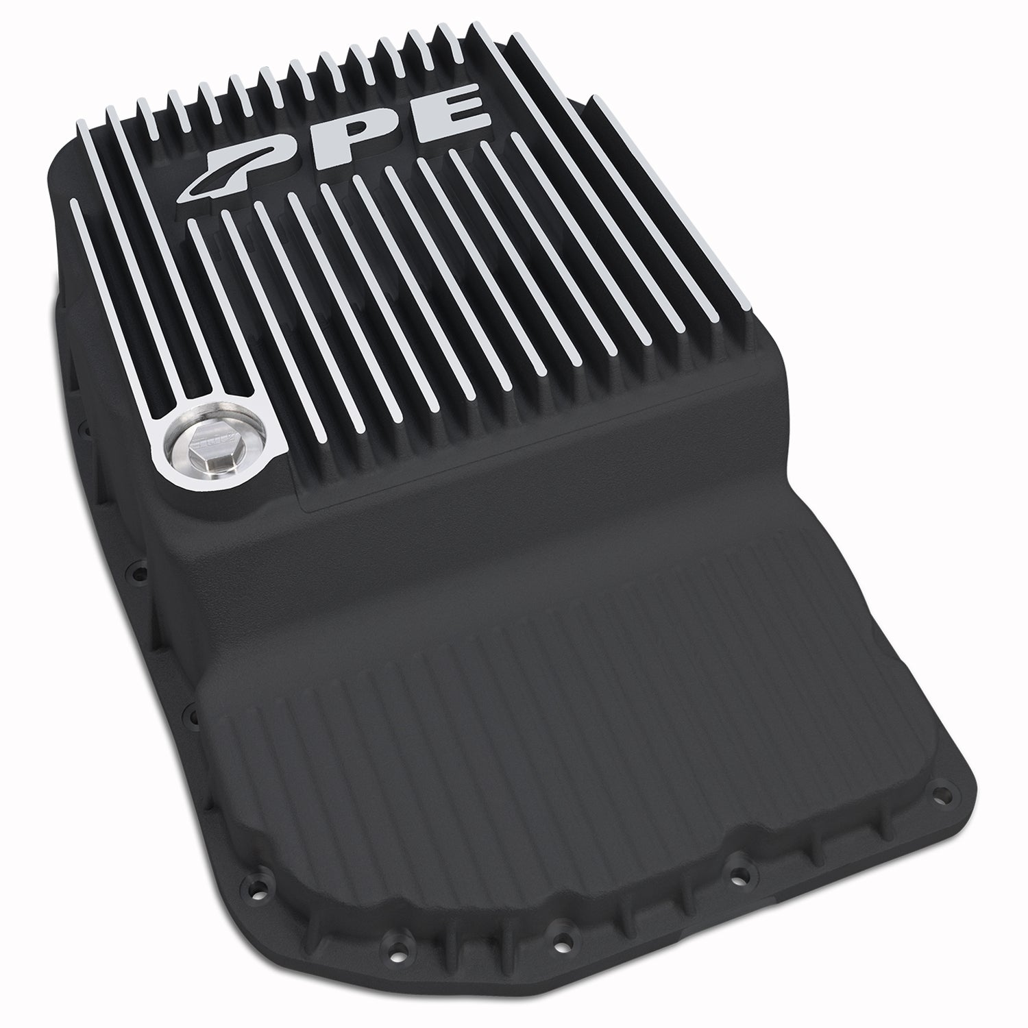 2007-2020 GM w/ 6L80 Heavy-Duty Cast Aluminum Transmission Pan Brushed