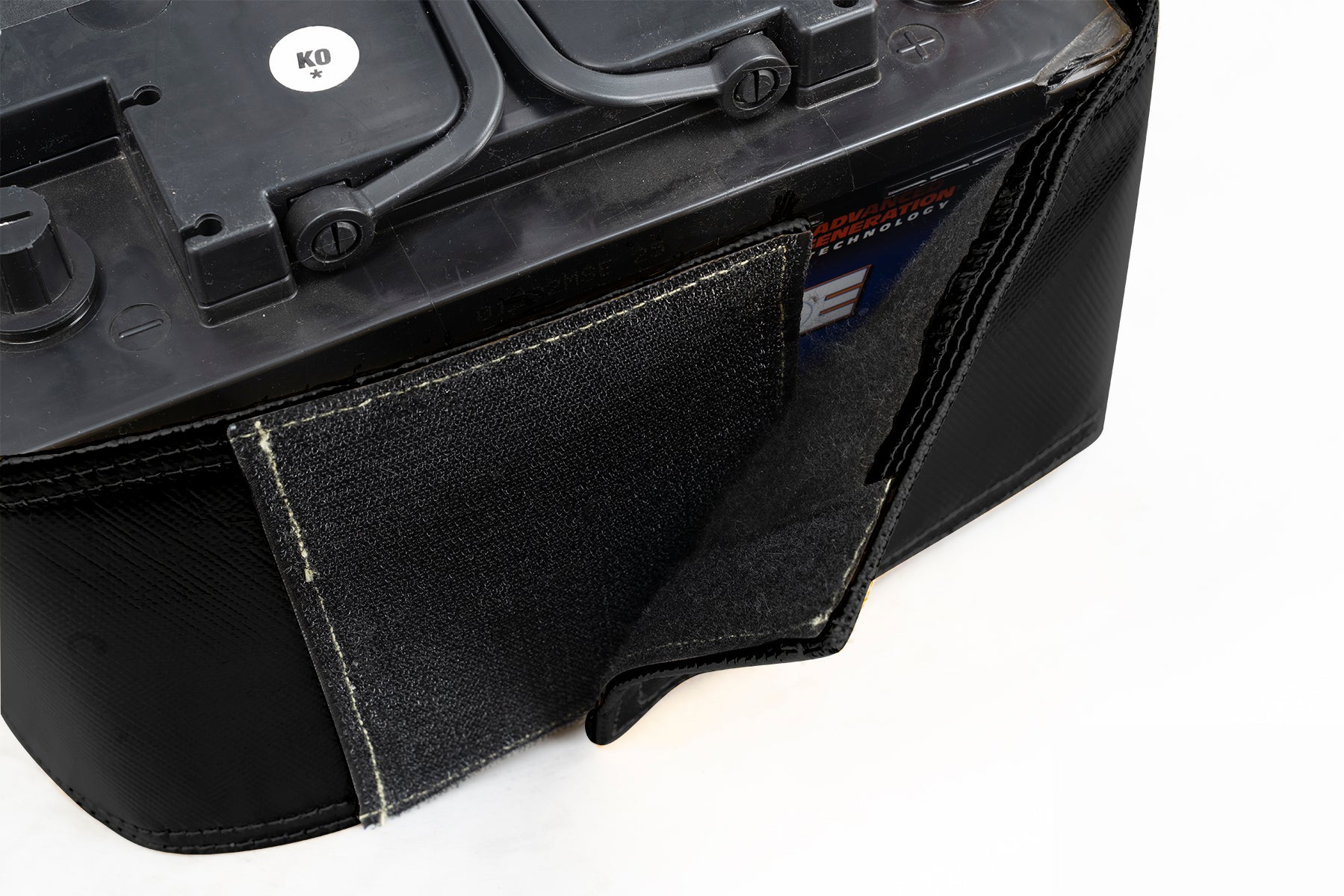 Heat Shield Battery Top Post Black