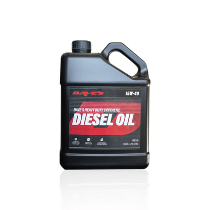 Dave's Heavy duty synthetic diesel oil 15W-40 (1 gallon)