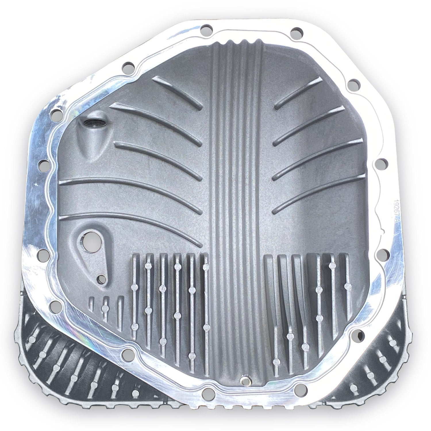 Ram-Air Differential Cover Kit Natural Aluminum w/Hardware for 17-24 Ford F250 HD Tow Pkg and F350 SRW with Dana M275 Rear Axle Banks Power