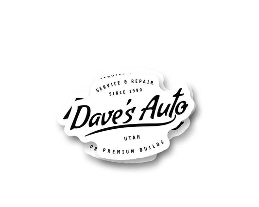 Daves Logo Sticker