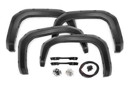 Pocket Fender Flares | 3U5 Supersonic Red | Toyota Tacoma 2WD/4WD (2024)