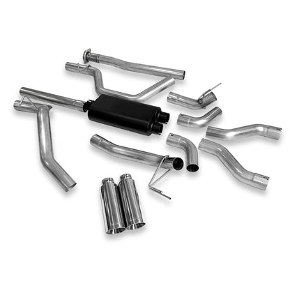 2019-2023 RAM 1500 5.7L HEMI Cat Back Exhaust System Dual Exit Polished PPE Diesel