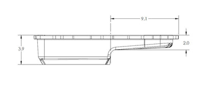 Transmission Pan Ecodiesel 1500 Ram Raw PPE Diesel