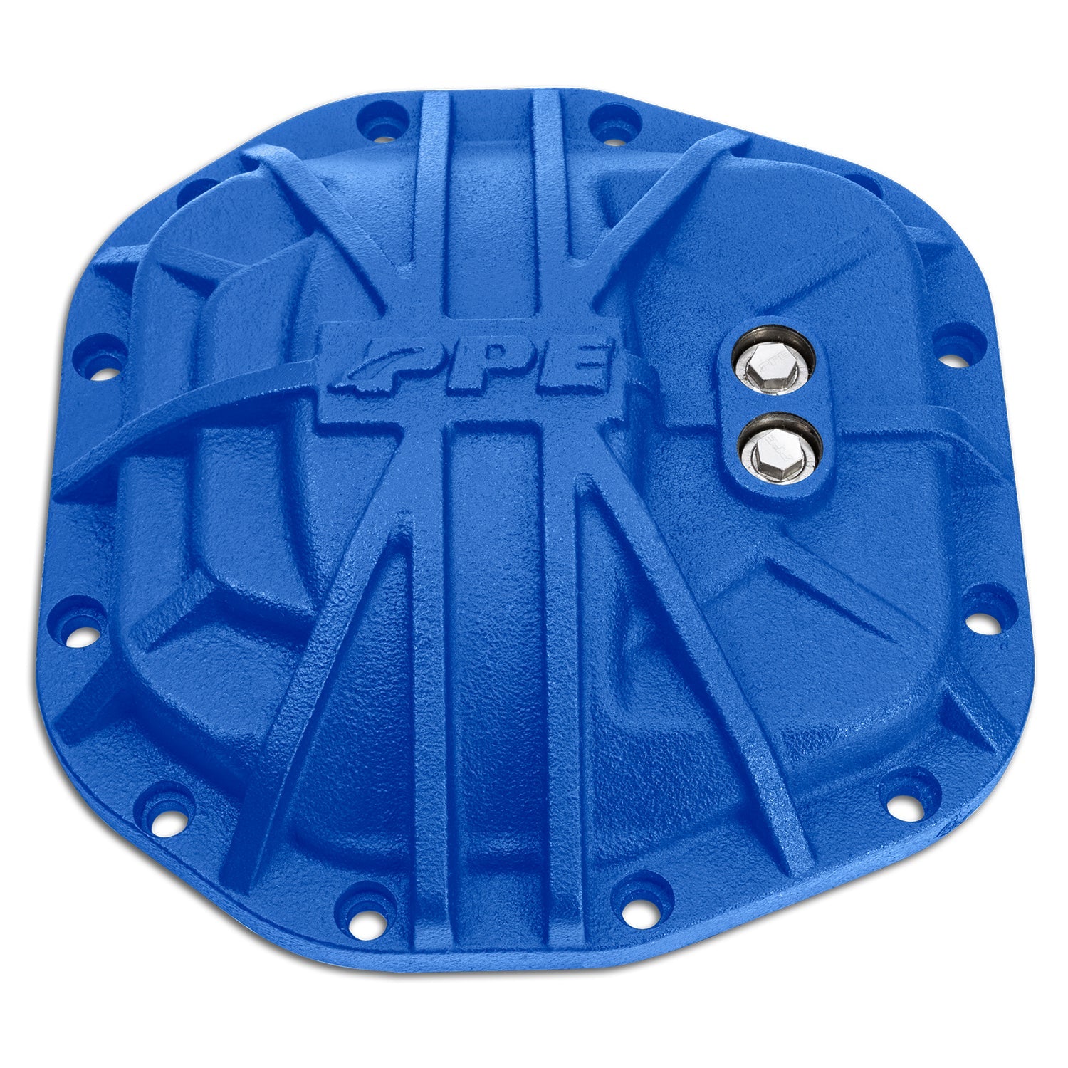 2018-2023 Jeep JL Dana-M200 Heavy-Duty Nodular Iron Rear Differential Cover Blue PPE Diesel