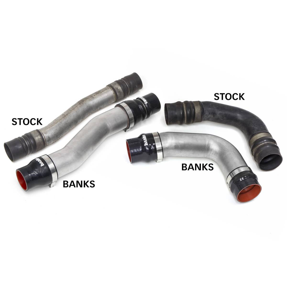 Boost Tube Upgrade Kit 10-12 Ram 6.7L OEM Replacement Boost Tubes Banks Power