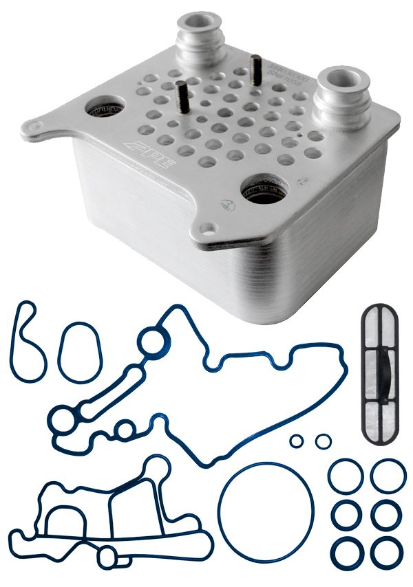 Oil Cooler W/ Gasket Kit Ford 6.0L 03-07 PPE Diesel