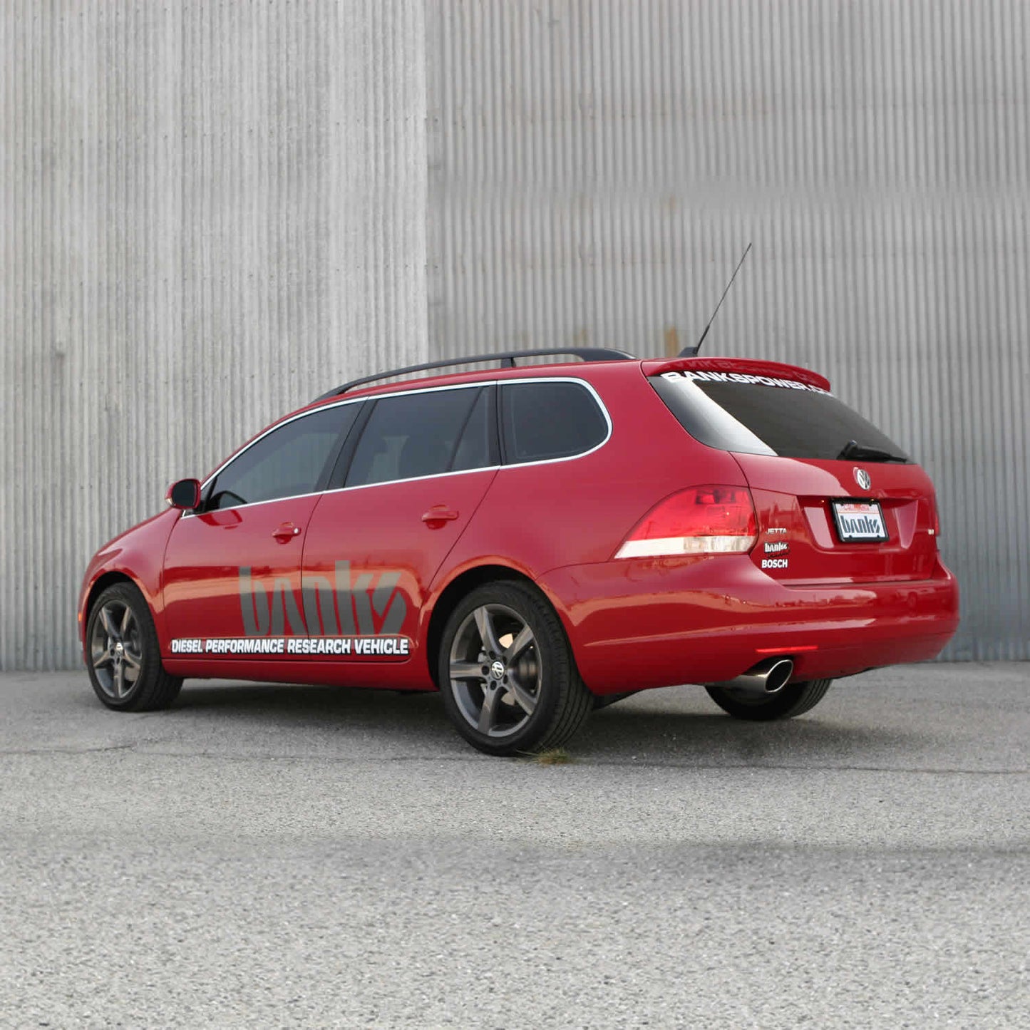 Monster Exhaust System Single Exit Chrome Tip 11-13 VW Volkswagen Jetta Sedan/Wagon-2.0L TDI Banks Power