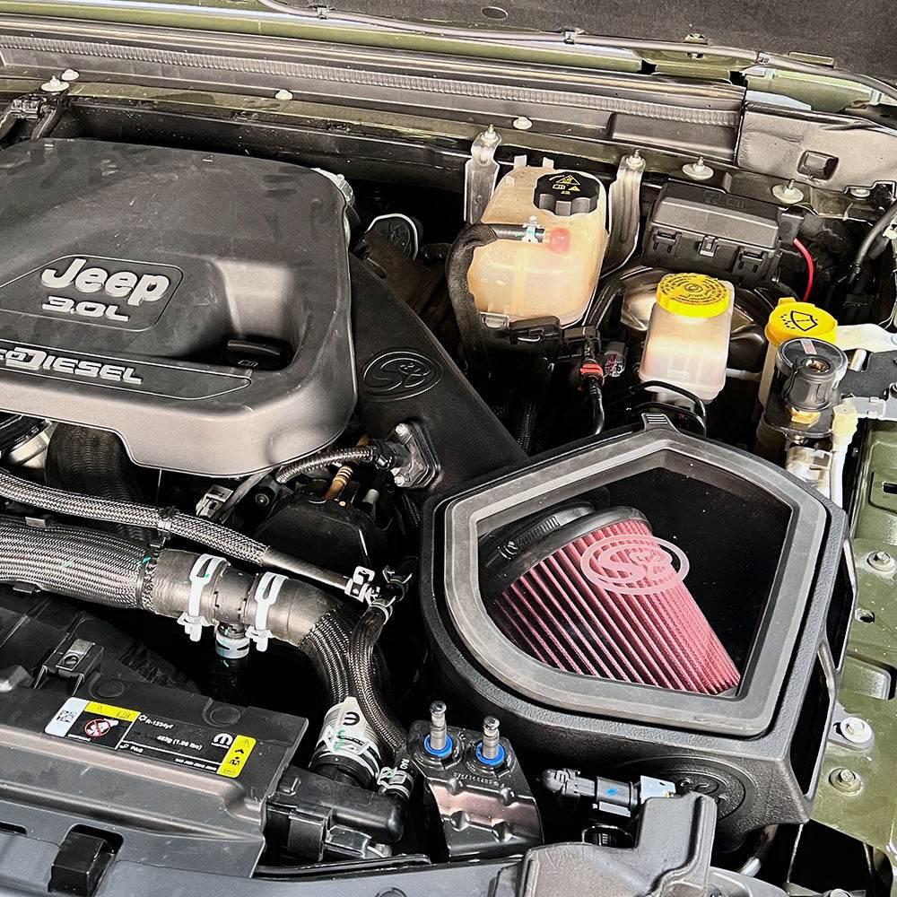 Cold Air Intake for 2020-2023 Jeep Wrangler / Gladiator 3.0L Ecodiesel - 1